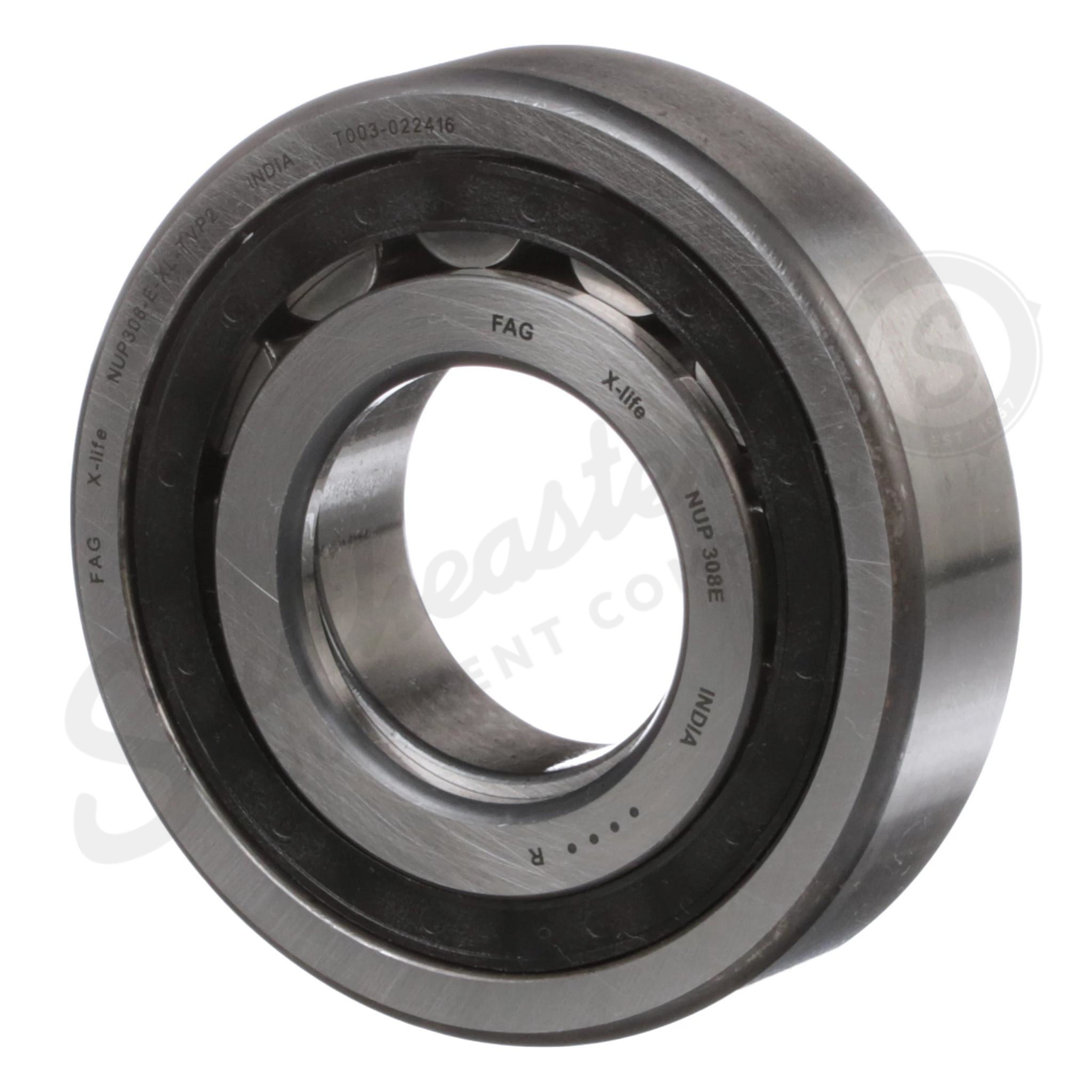 Cylindrical roller bearing – single row – NUP 308 ECP – 40 mm ID x 90 mm OD x 23 mm W