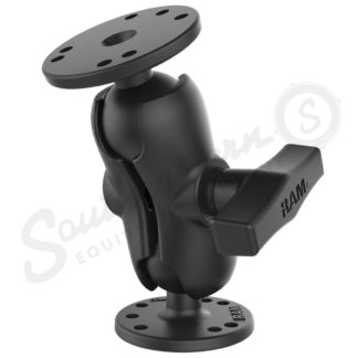 RAM® Universal Double Ball Mount with Two Round Plates - 1.5" Ball/Socket Size marketing