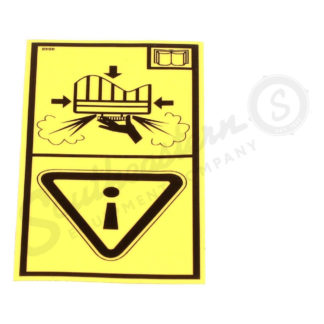 WARNING DECAL