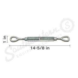 Hook and Eye Turnbuckle - 1/2" x 6" marketing