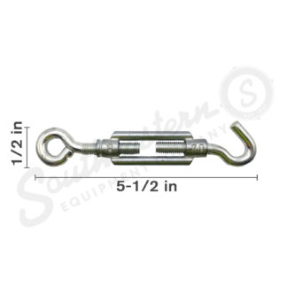 Hook and Eye Turnbuckle - 5/16" x 5 3/4" marketing