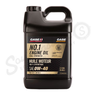 No.1 Engine Oil™ – SAE 0W-40 – API CK-4 Full-Synthetic – MAT 3571 – 2.5 Gal./9.46 L