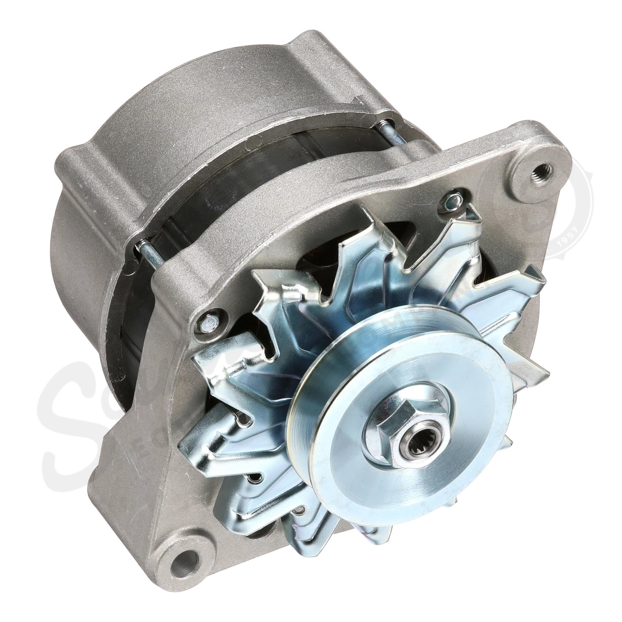 Alternator with Pulley – 12-Volt – 120-Amp