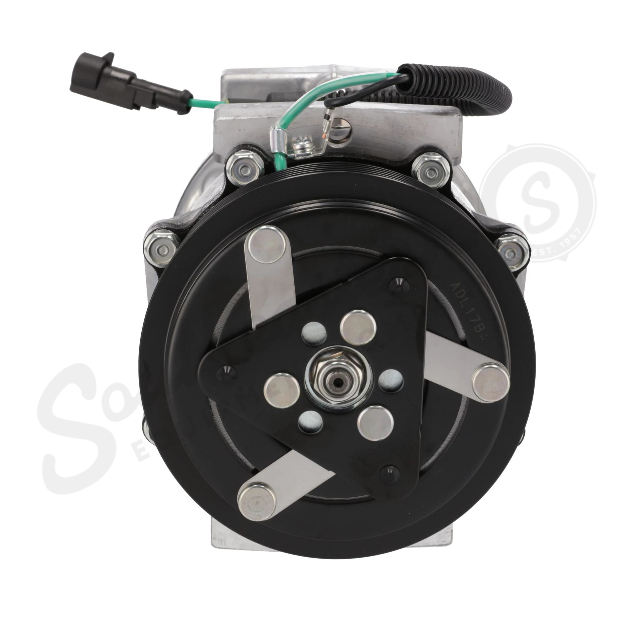 Case Construction Remanufactured AC Compressor with Pulley