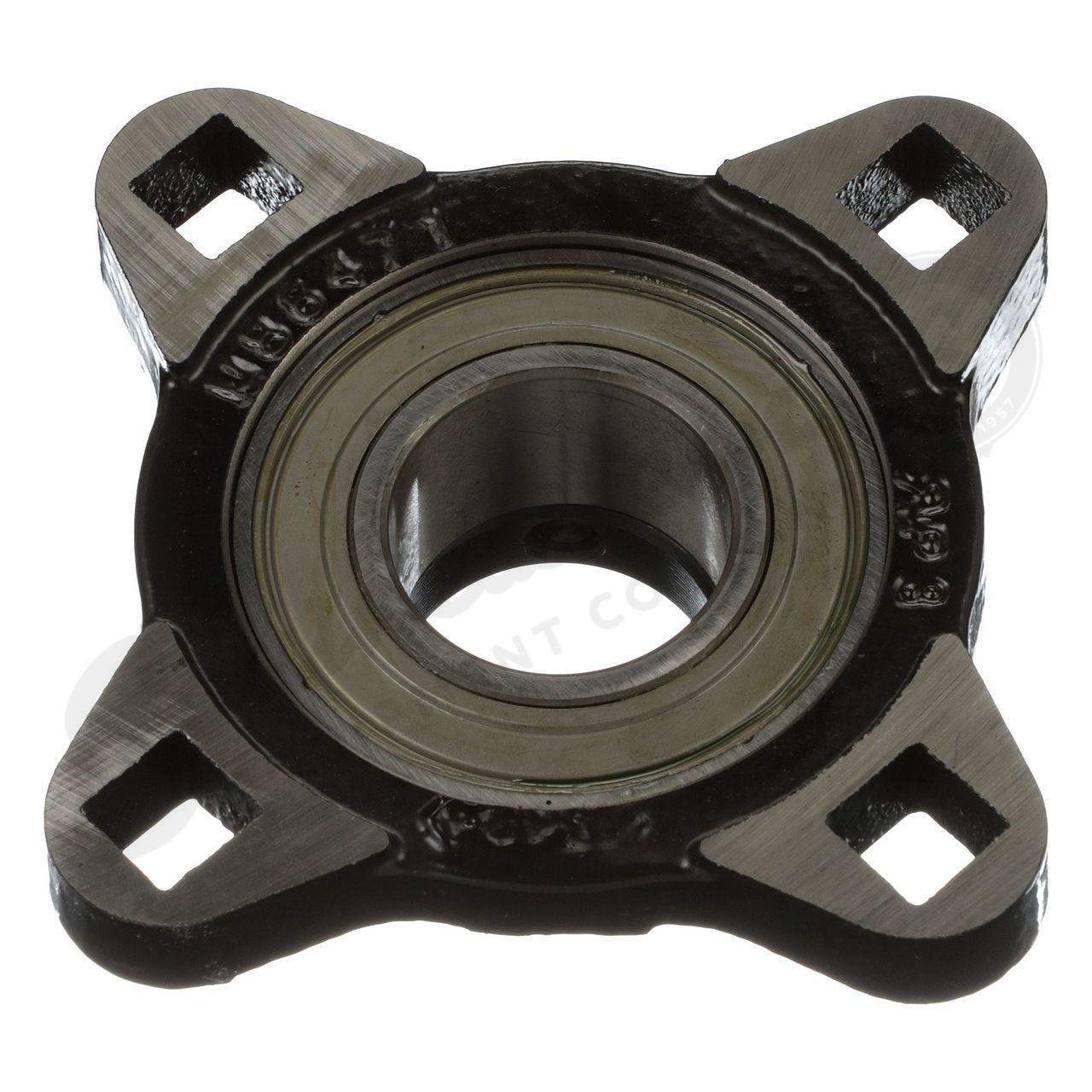 4 Bolt flange bearing assembly with collar – 40 mm ID x 119 mm OD