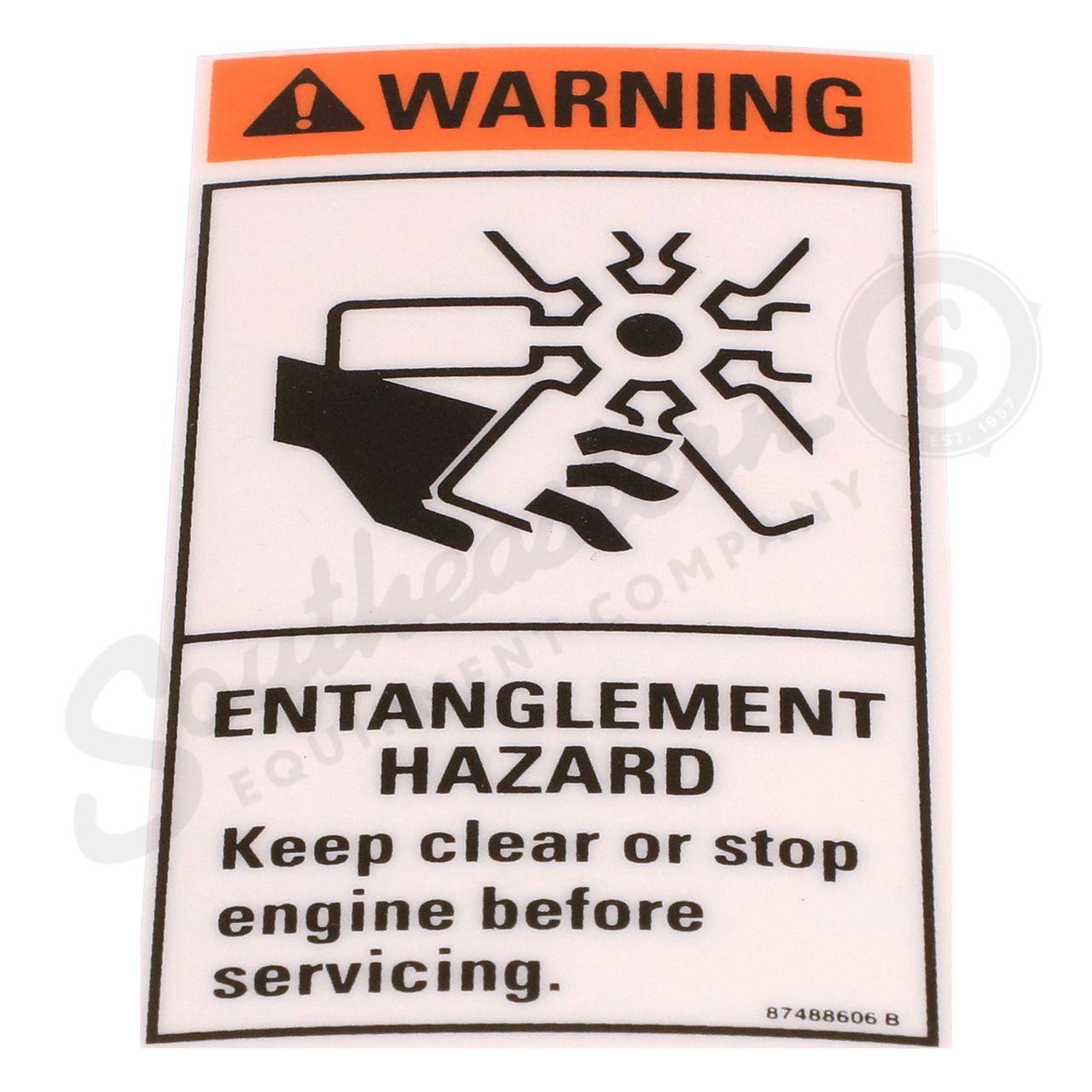 WARNING DECAL