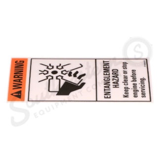 WARNING DECAL