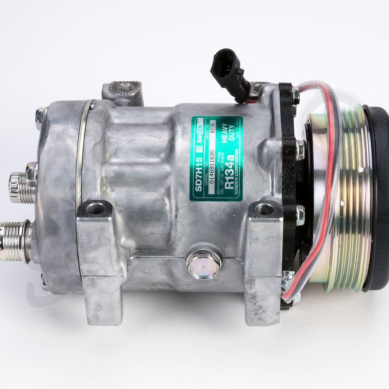 A/C Compressor with Clutch