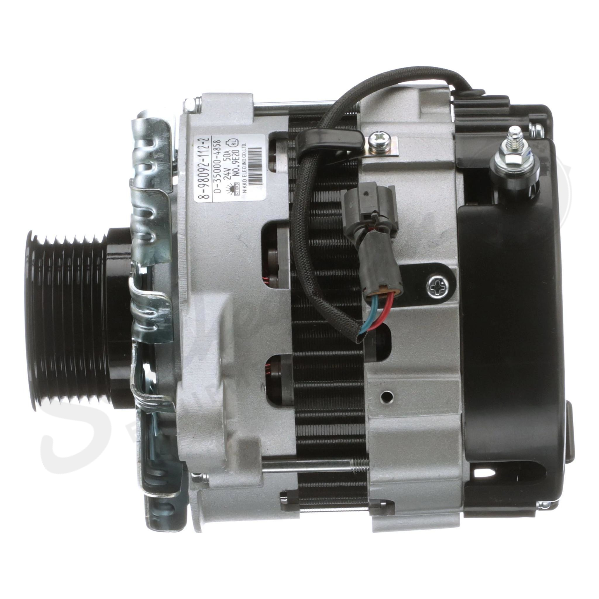 Alternator Assembly – 25-Volt – 50-Amp