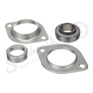 2 Bolt flange bearing assembly with collar - 25 mm ID x 76 OD x 71 mm W marketing