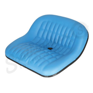 Pan Seat - Blue Vinyl marketing