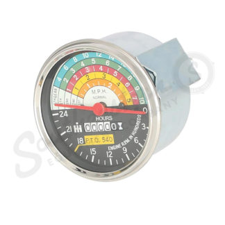 Tachometer Gauge - IH Logo marketing