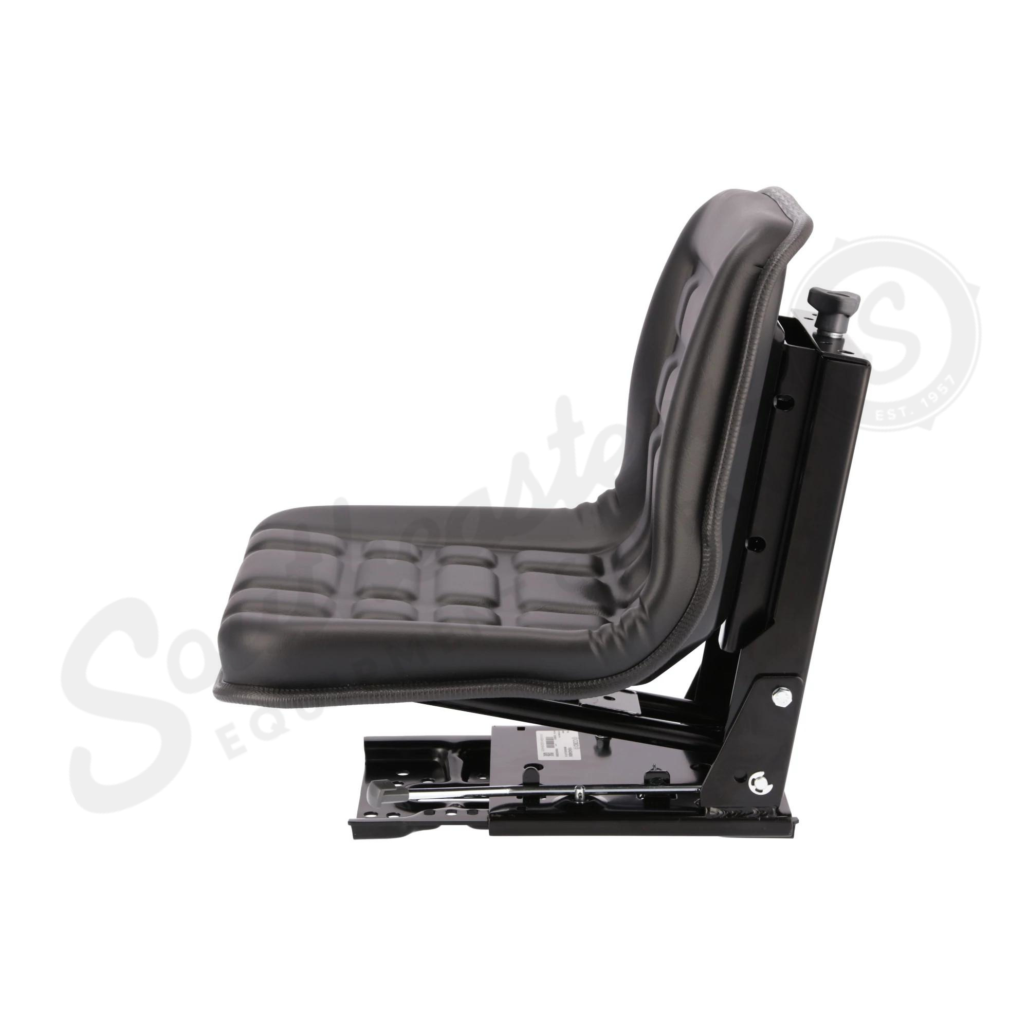 Operator seat with mechanical suspension – 480 mm H x 400 mm W