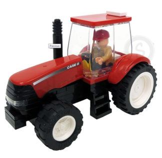 Case IH Tractor with Farmer - 48 Pieces marketing