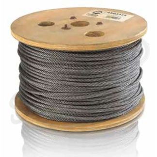 6 x 19 Fiber Core Wire Rope - Small Reel - 1/2" x 250'' marketing