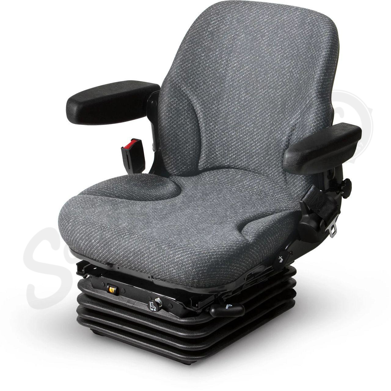 Compact Air Suspension Seat – Charcoal Gray Cloth