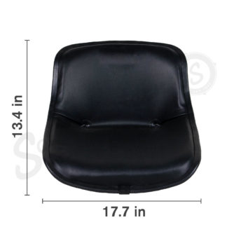 Low-Back Pan Seat - Black marketing