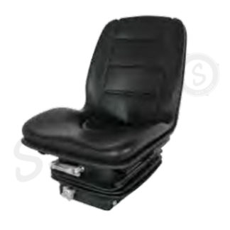 Narrow Deluxe Suspension Seat - Black