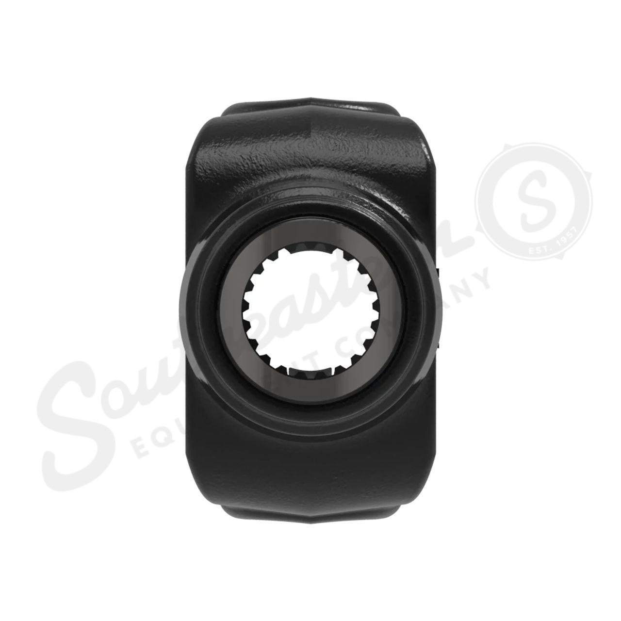 44 Series Yoke – 1 3/8-21 Spline Bore – Safety Slide Lock Connection