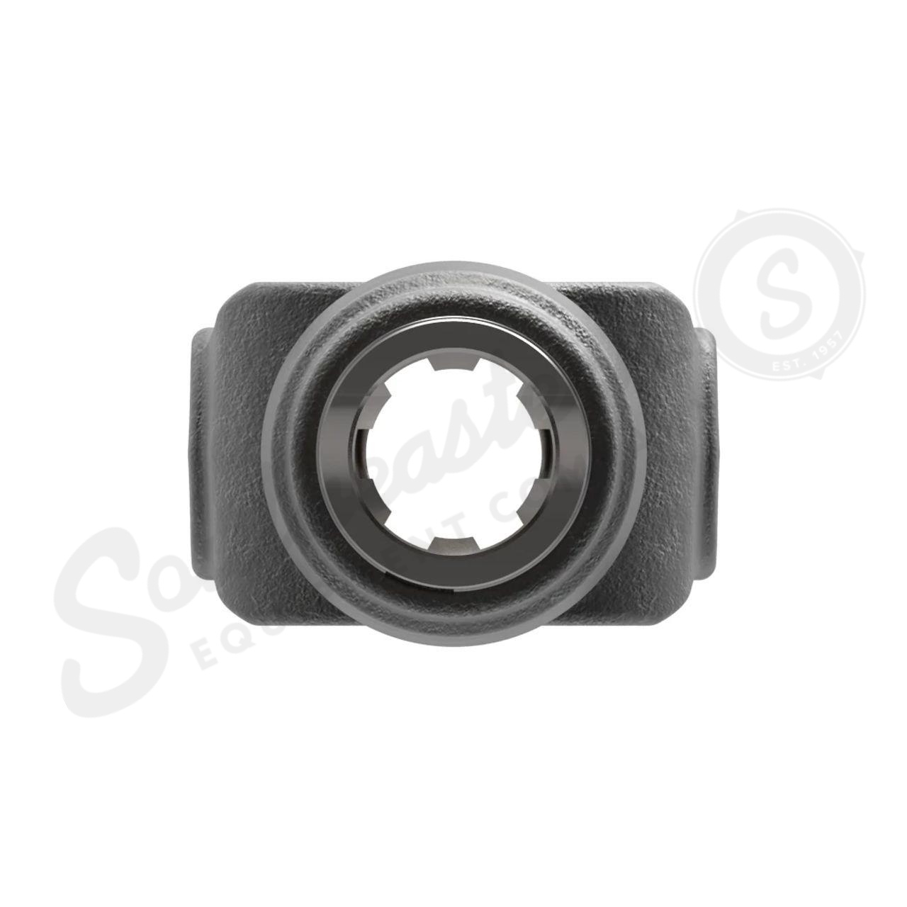 55 Series Yoke – 1 3/8-6 Spline Bore – Safety Slide Lock Connection