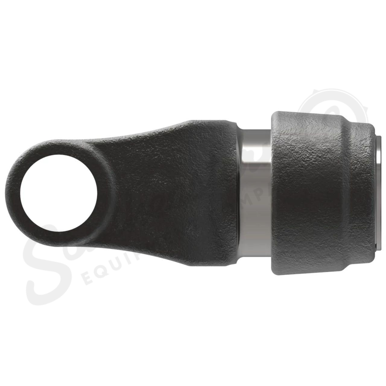 55 Series Yoke – 1 3/8-6 Spline Bore – Safety Slide Lock Connection