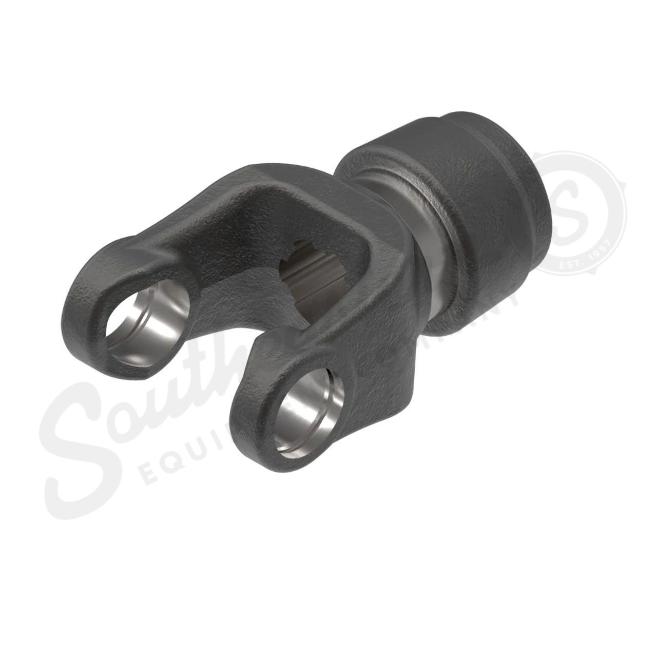 55 Series Yoke – 1 3/8-6 Spline Bore – Safety Slide Lock Connection