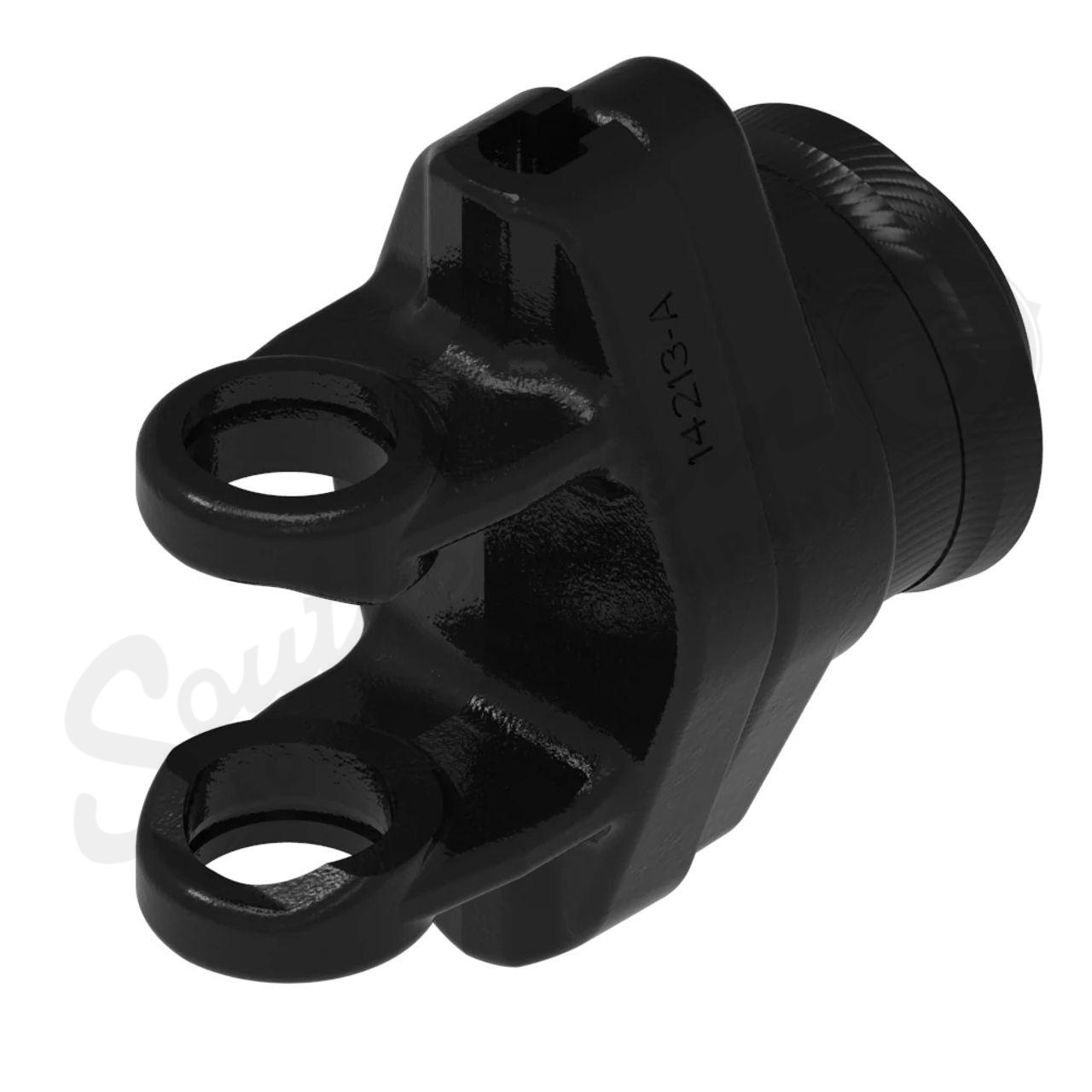 12 Series Ball Shear Clutch Yoke – 1 3/8-21 Spline Bore – Spring-Lok Connection