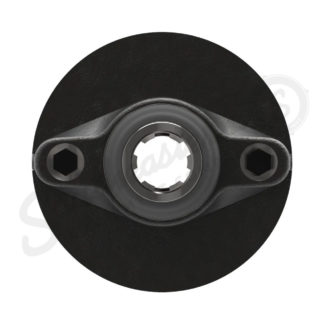 44 Series Ball Shear Clutch Yoke – 1 3/8-6 Spline Bore – Safety Slide Lock Connection