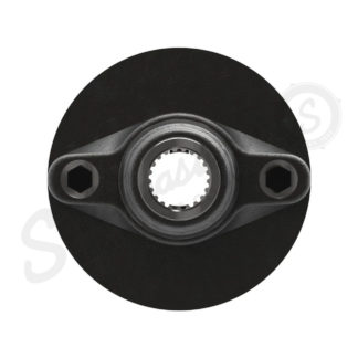 44 Series Ball Shear Clutch Yoke – 1 3/8-21 Spline Bore – Safety Slide Lock Connection