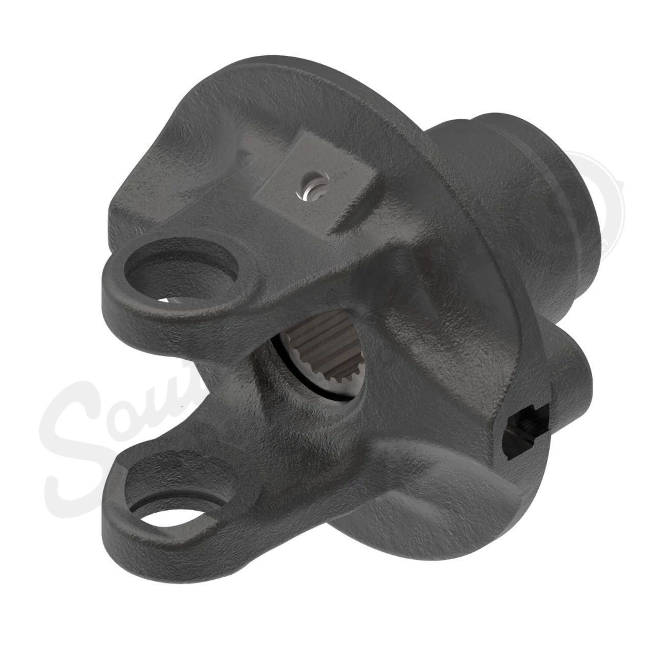 44 Series Ball Shear Clutch Yoke – 1 3/8-21 Spline Bore – Safety Slide Lock Connection
