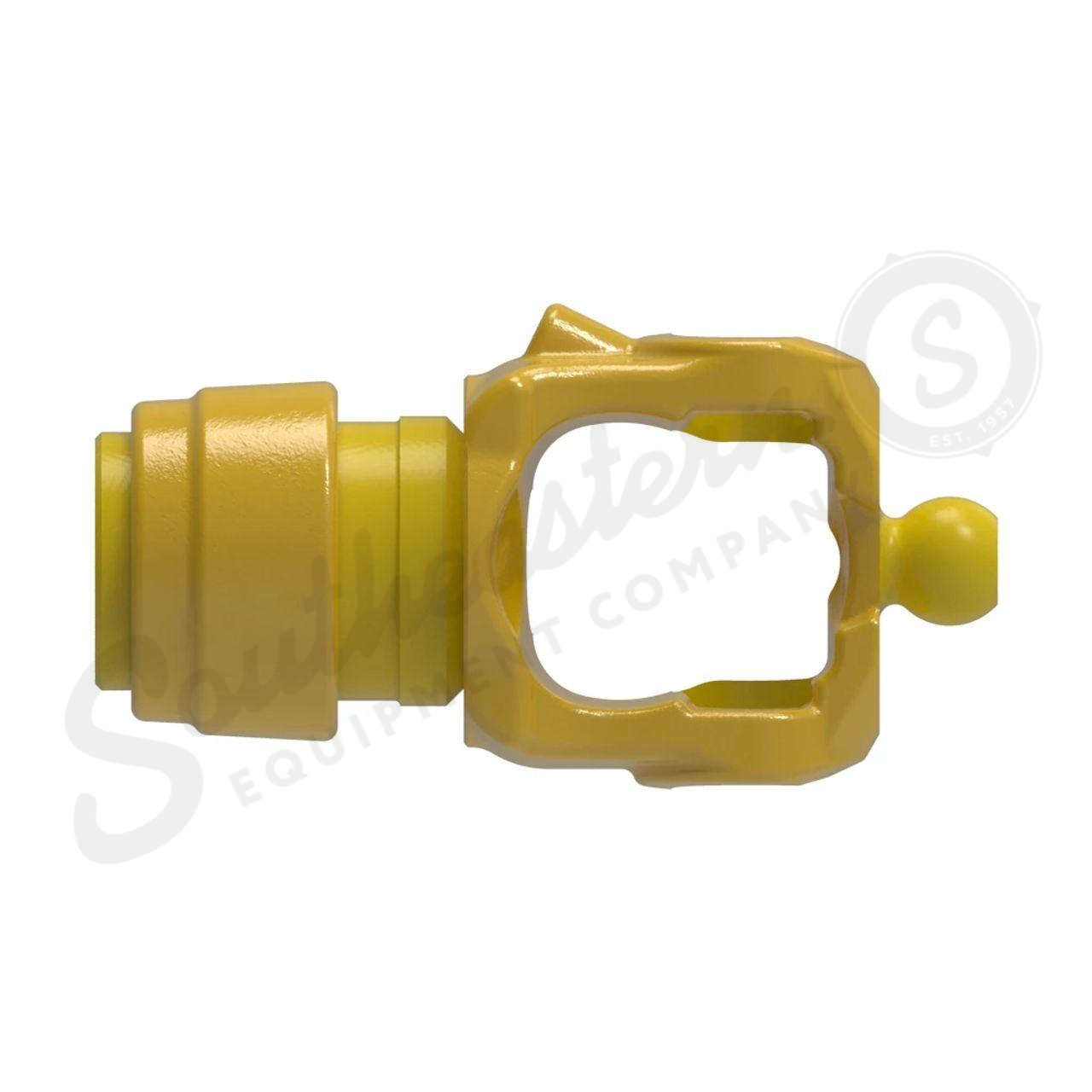 AB7N-80 and AW36-80 Series Yoke – 1 3/4-20 Spline Bore – Safety Slide Lock Connection