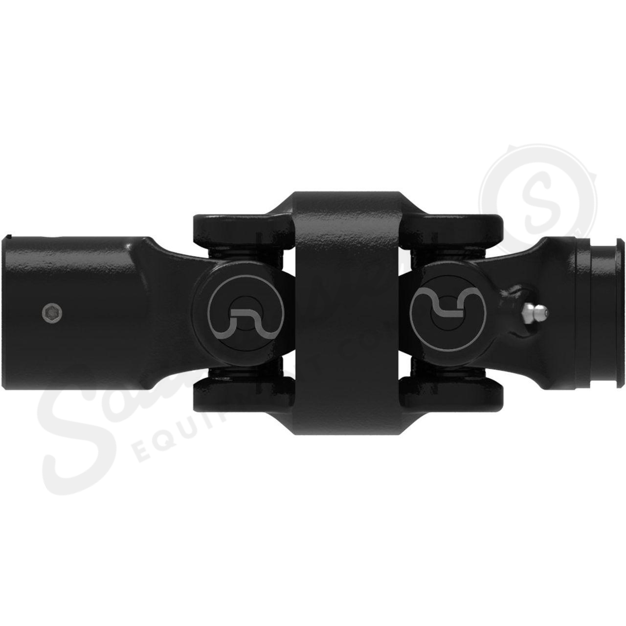 3-50 Series CV Wide Angle Universal Joint – Round with Keyway Bore Setscrew Connection – 1″ Round Bore Weld Connection