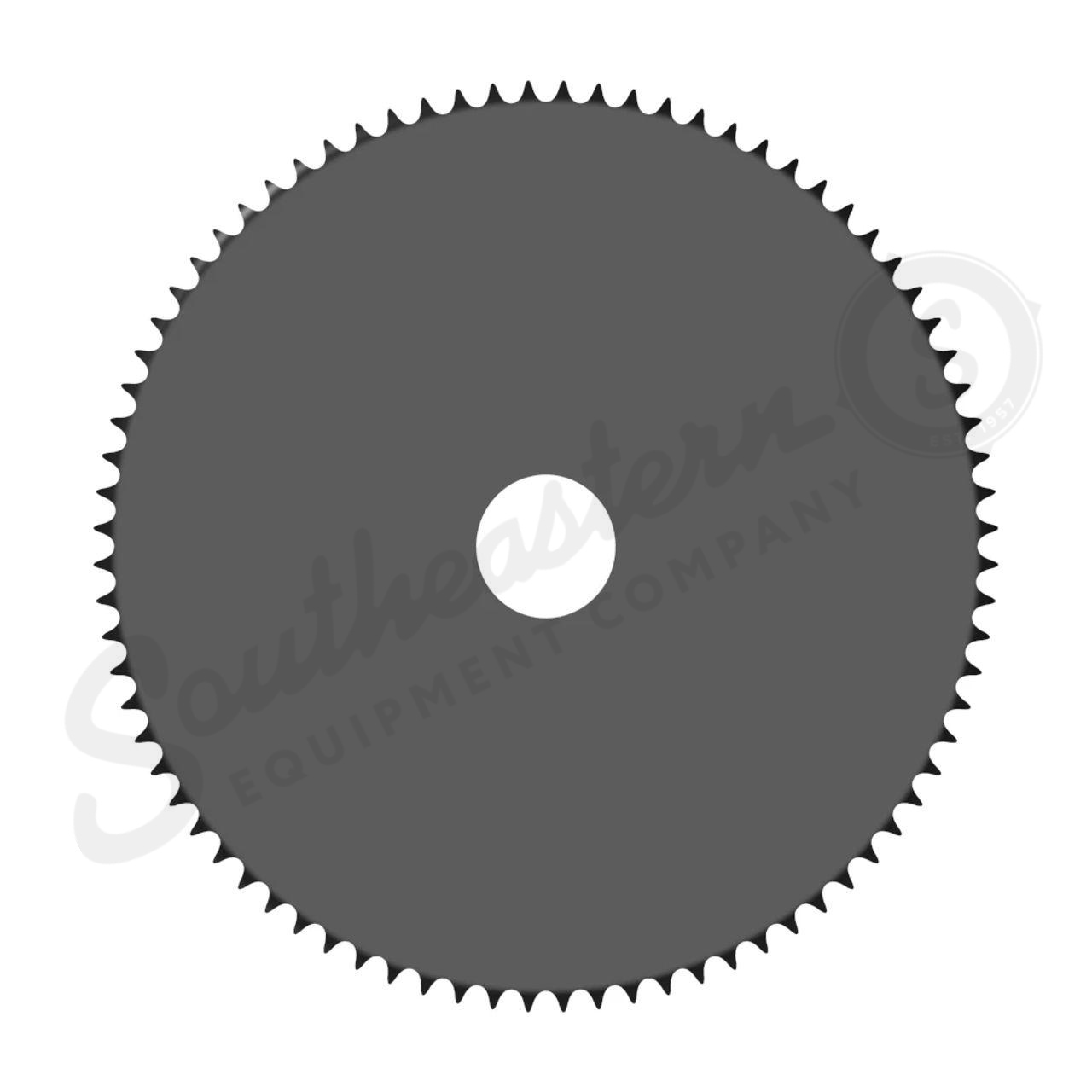 80-Tooth X Series Sprocket – 2″ Round Bore for 40 Pitch Chain