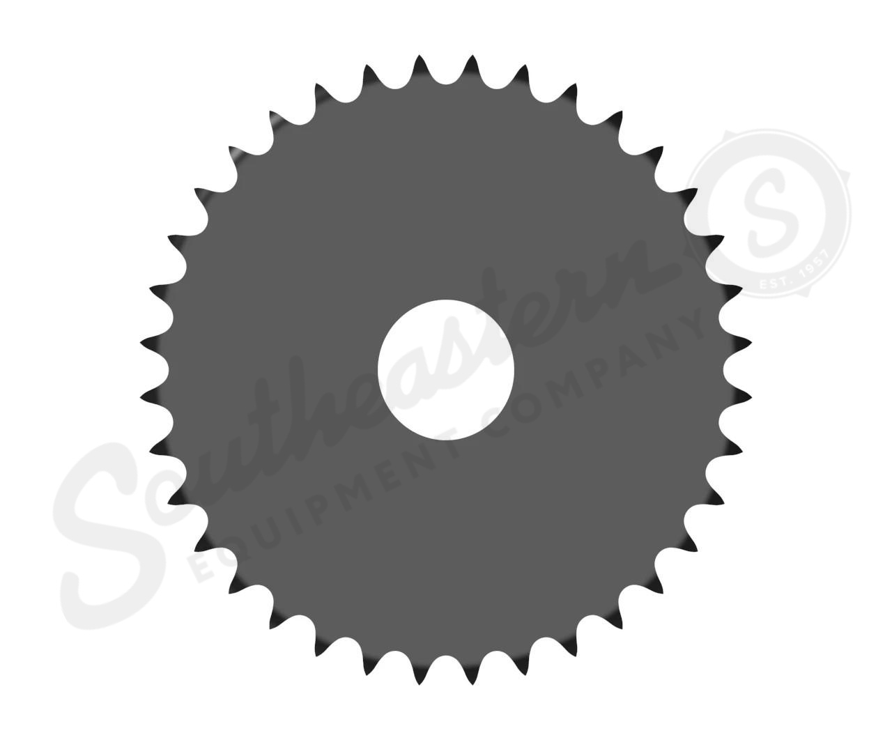 36-Tooth X Series Sprocket – 2″ Round Bore for 60 Pitch Chain