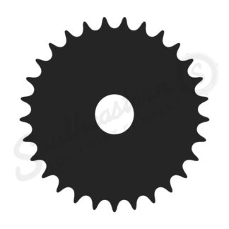 26-Tooth X Series Sprocket – 2″ Round Bore for 80 Pitch Chain