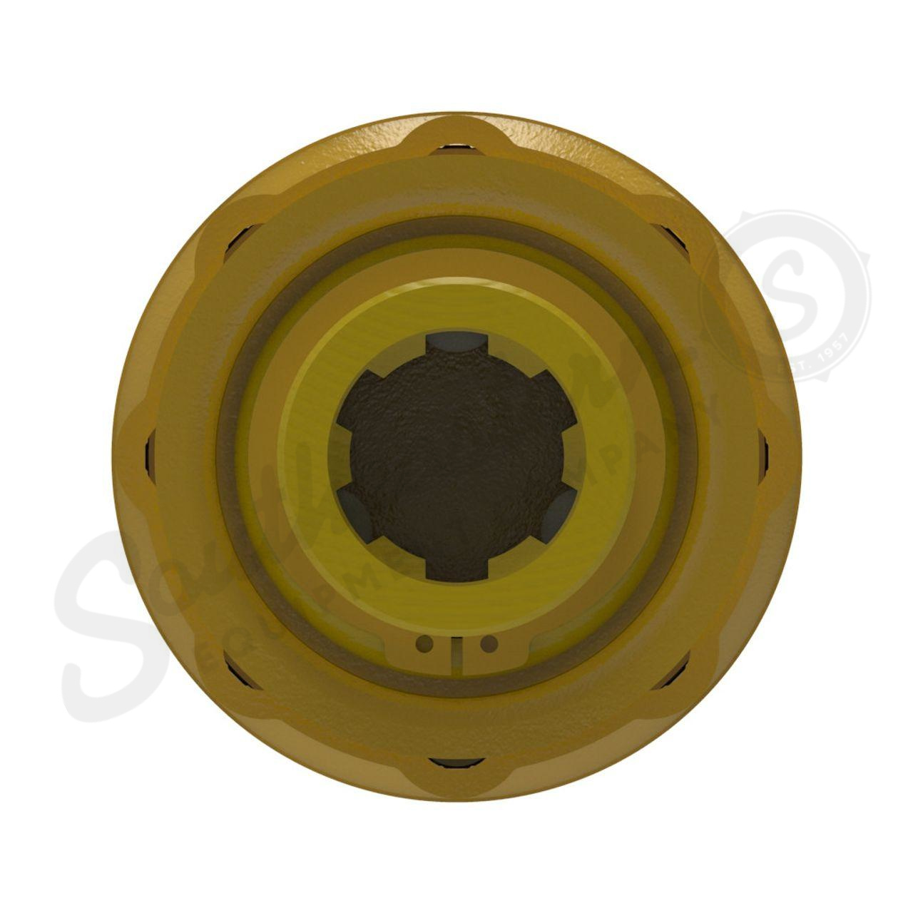 AB2 and AW20 Series Ratchet Clutch Yoke – 1 3/8-6 Spline Bore – Spring-Lok Connection