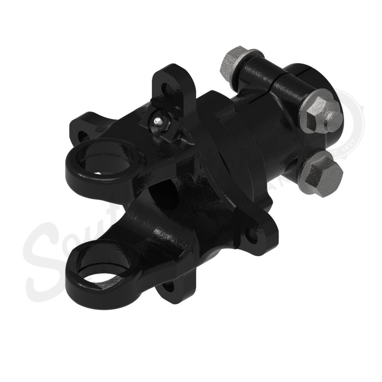 35 Series Torqmaster Free Motion Clutch Yoke – 1 3/8-21 Spline Bore – Clamp Connection