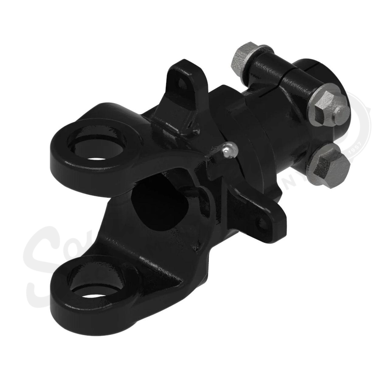 55 Series Torqmaster Free Motion Clutch Yoke – 1 3/8-6 Spline Bore – Clamp Connection