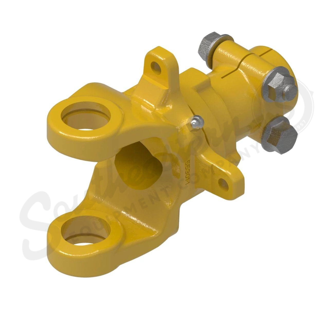 AB8 and AW24 Series Torqmaster Free Motion Clutch Yoke – 1 3/8-21 Spline Bore – Clamp Connection