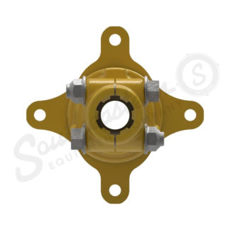 AW35 Series Torqmaster Free Motion Clutch Yoke – 1 3/8-6 Spline Bore – Clamp Connection