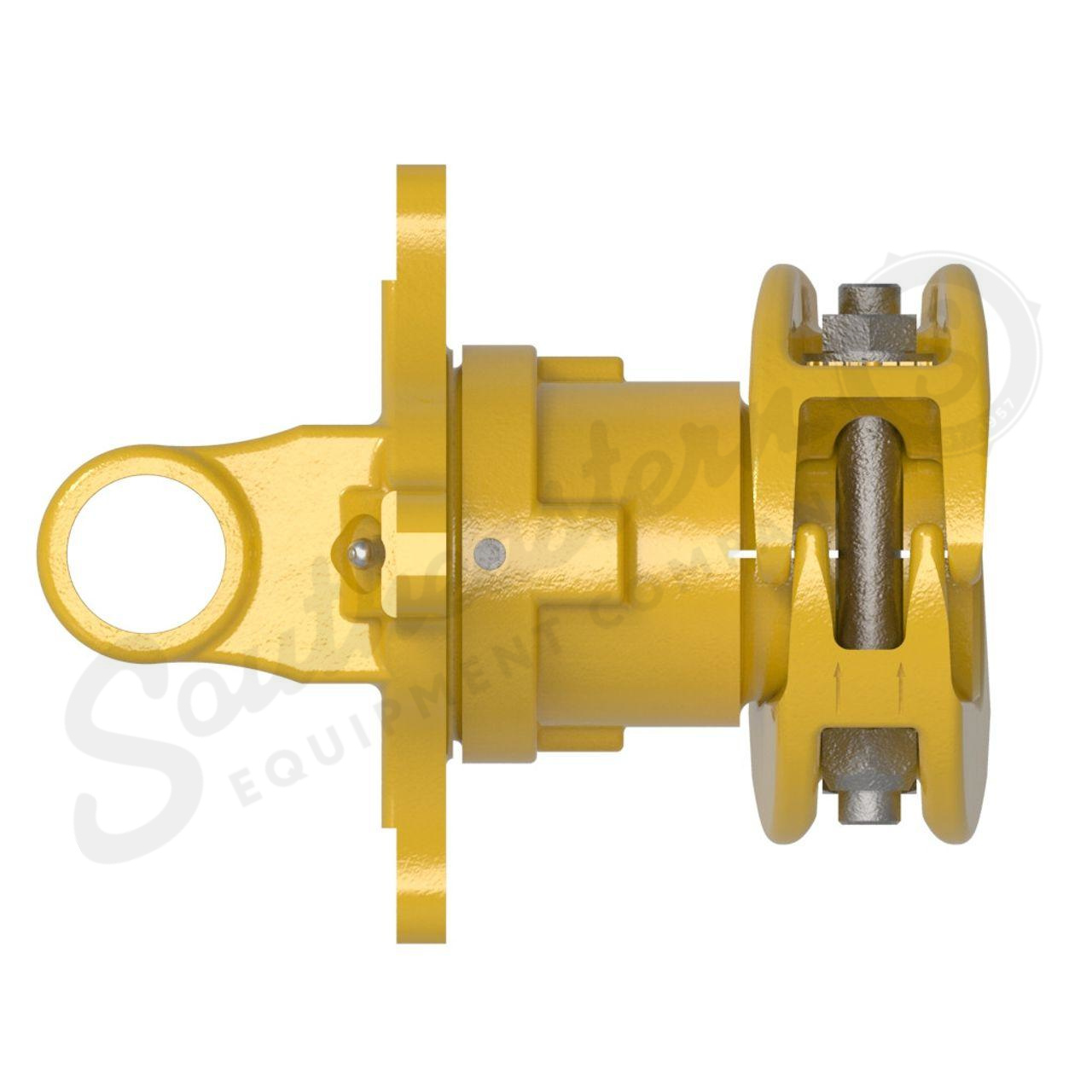 AW35 Series Torqmaster Free Motion Clutch Yoke – 1 3/4-20 Spline Bore – Clamp Connection