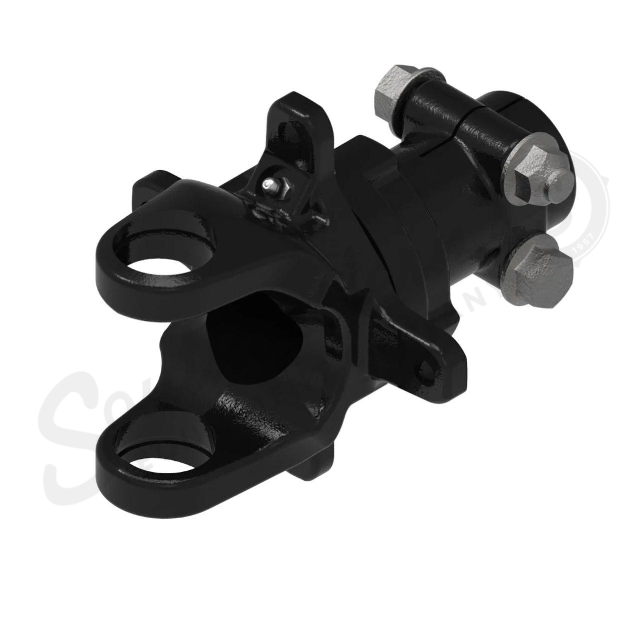 AB6 and AW22 Series Torqmaster Free Motion Clutch Yoke – 1 3/8-6 Spline Bore – Clamp Connection