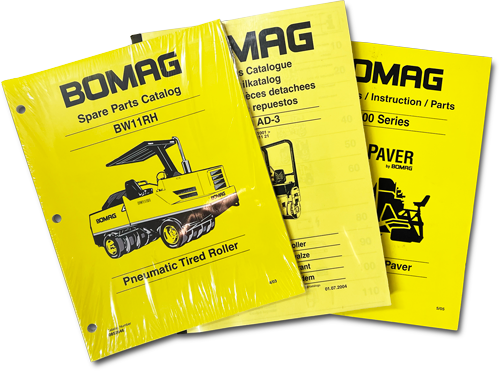 Bomag Parts Manuals