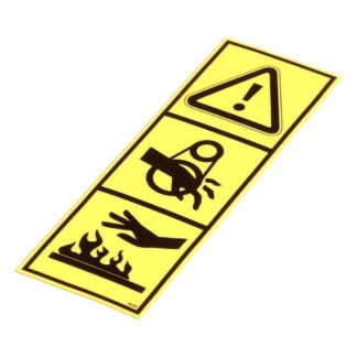 Case Construction Warning Decal #51642530