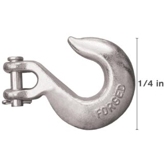 Case Construction Grade 43 Slip Hook 1/4in #64.307.006X