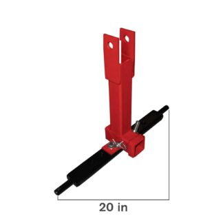 Case Construction 3-Point Tow Hook - Lower Connection #64.500.340KITM