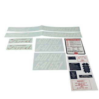 Case Construction Ford Instructions Decal Set #AS101994AP