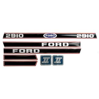 Case Construction Ford Hood Decal Set #AS102028AP