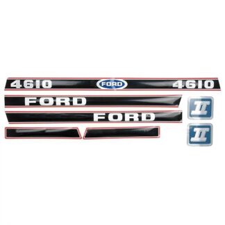 Case Construction Ford Hood Decal Set #AS102034AP