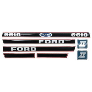 Case Construction Ford Hood Decal Set #AS102038AP